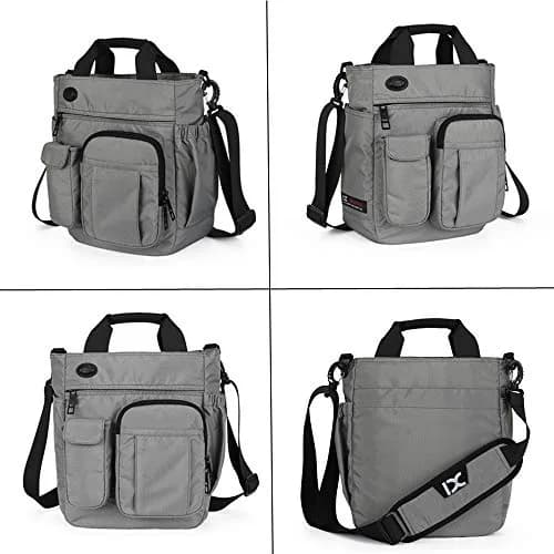 AlwaySky Crossbody Messenger Bag for Men & Women | 30cm x 25cm x 11cm (11.8" x 9.8" x 4.3") thumbnail 4