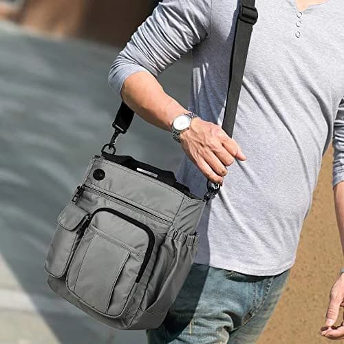 AlwaySky Crossbody Messenger Bag for Men & Women | 30cm x 25cm x 11cm (11.8" x 9.8" x 4.3") thumbnail 3