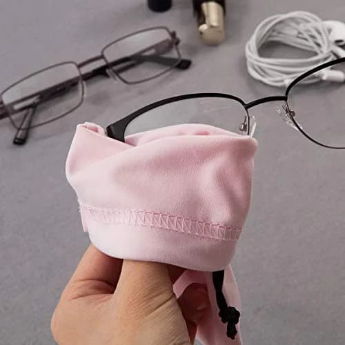 TRIUMPH VISION Soft Eyeglass Case Pouch 17.5cm (6.9 inch) | Protects Glasses from Scratches & Dust thumbnail 5