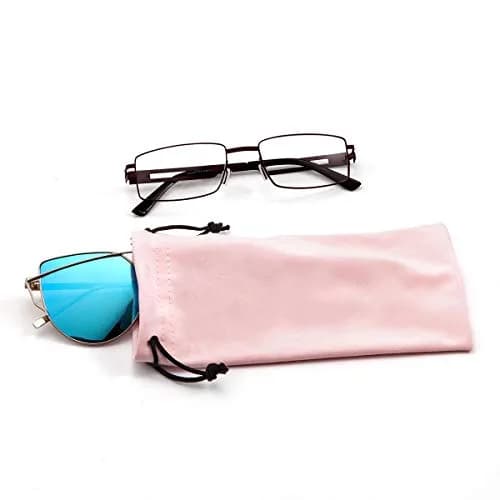 TRIUMPH VISION Soft Eyeglass Case Pouch 17.5cm (6.9 inch) | Protects Glasses from Scratches & Dust thumbnail 3