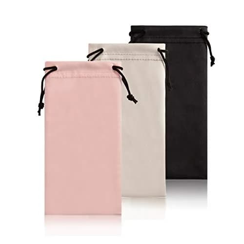 TRIUMPH VISION Soft Eyeglass Case 17.5 cm (6.9 inch) | Premium Microfiber Pouch for Glasses & Phones thumbnail 1