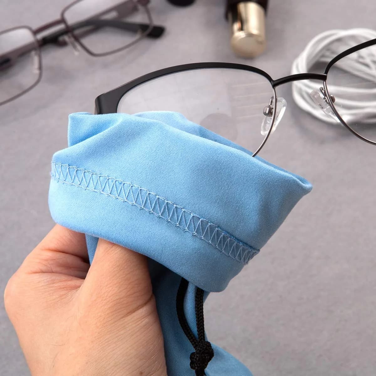 TRIUMPH VISION Soft Eyeglass Case 3 Pack | Microfiber Pouch for Glasses & Sunglasses - view 5