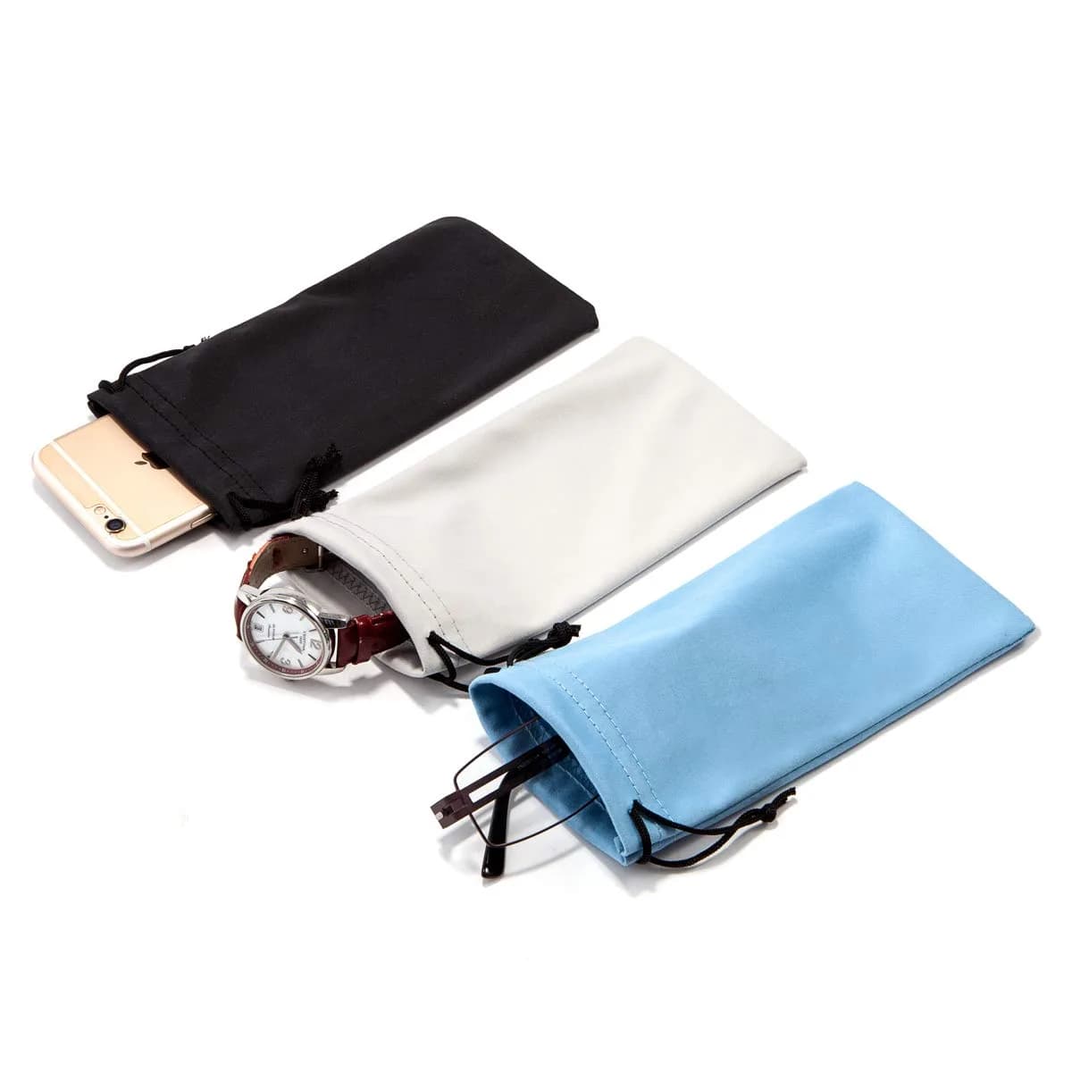 TRIUMPH VISION Soft Eyeglass Case 3 Pack | Microfiber Pouch for Glasses & Sunglasses - view 7