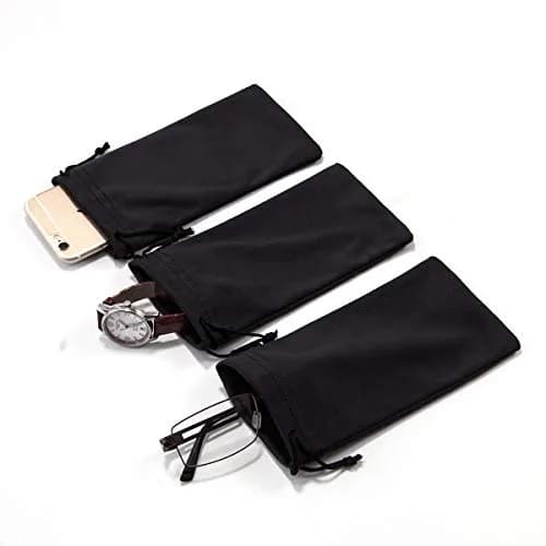 TRIUMPH VISION Glasses Case Soft Eyeglass Case Sunglass Pouch Cloth 3 Pack | Thick Microfiber, Dust & Scratch Protection thumbnail 8