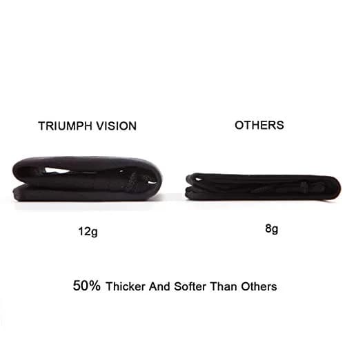 TRIUMPH VISION Glasses Case Soft Eyeglass Case Sunglass Pouch Cloth 3 Pack | Thick Microfiber, Dust & Scratch Protection thumbnail 2