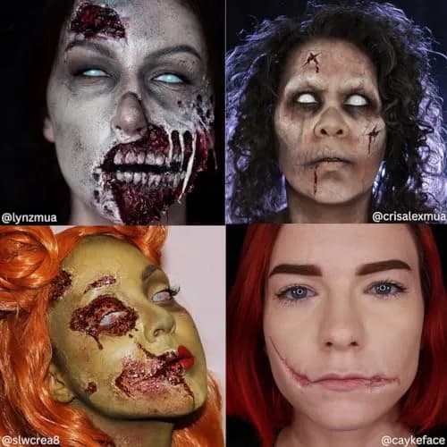 Mehron Makeup Special FX Kit with Practice Head | All-Inclusive SFX Makeup Set for Creators thumbnail 3