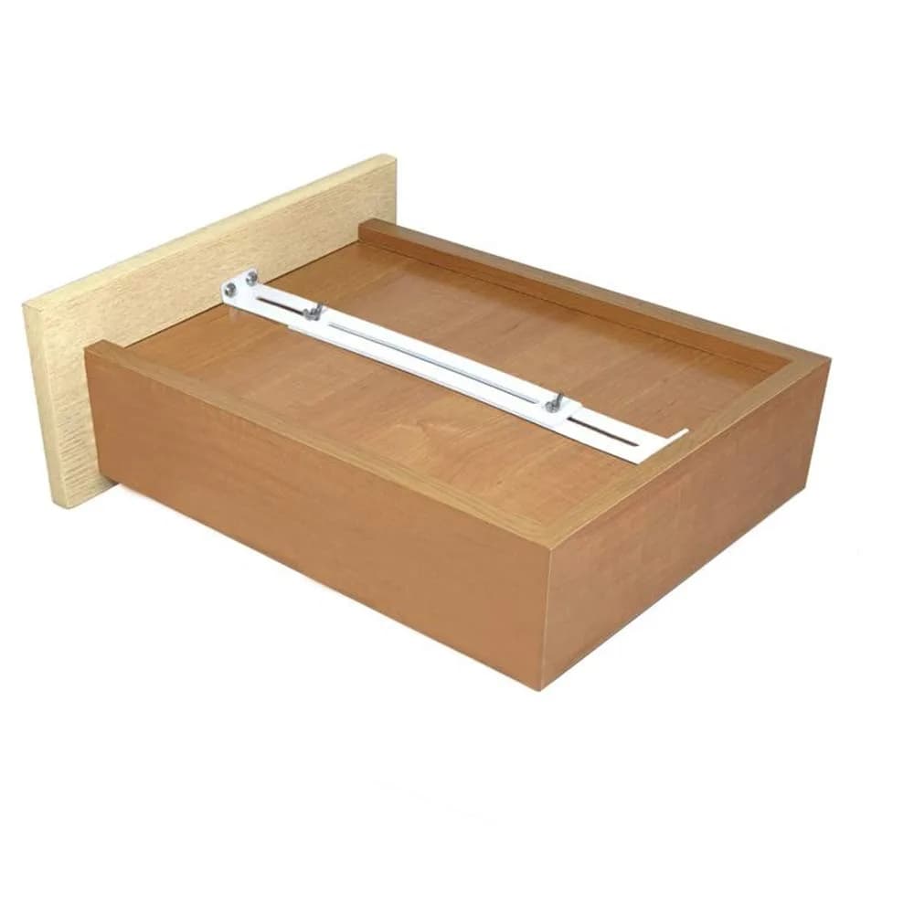 FRMSAET Drawer Repair Kit - Reinforce Drawers Furniture Hardware -1 Pack | Adjustable Length Steel Bracket for Wooden & MDF Drawers