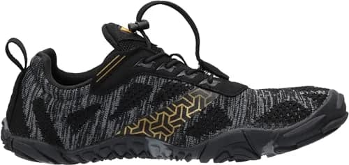 WHITIN Men's Trail Running Minimalist Barefoot Shoes, Black, 12.5 | Zero Drop, Vegan thumbnail 5