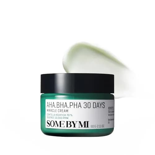 SOME BY MI AHA BHA PHA Miracle Cream 60ml (2.02 Fl Oz) | Mild Refining & Centella Face Moisturizer thumbnail 1