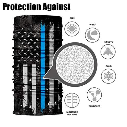 Obacle Bandana Face Mask for Dust Wind Sun Protection | Seamless 3D Design, All-Season Fit, Unisex thumbnail 3