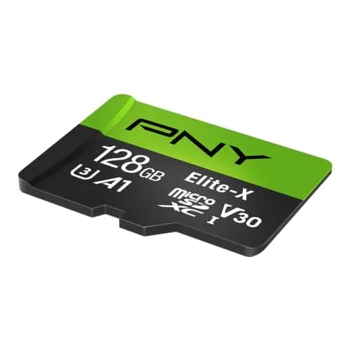 PNY 128GB Elite-X microSDXC Flash Memory Card | U3 V30 A1 Class 10 for 4K HD & App Performance thumbnail 3
