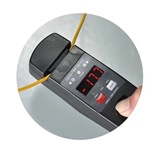D YEDEMC Live Optical Fiber Identifier with Wave Respond 800-1700nm | Built-in VFL FTTH Tool for Fiber Inspection thumbnail 11