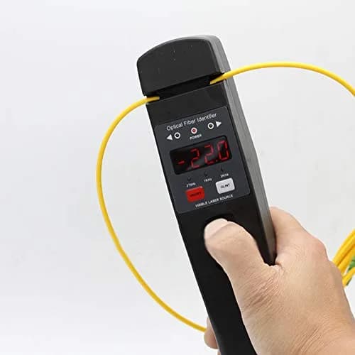 D YEDEMC Live Optical Fiber Identifier with Wave Respond 800-1700nm | Built-in VFL FTTH Tool for Fiber Inspection thumbnail 3