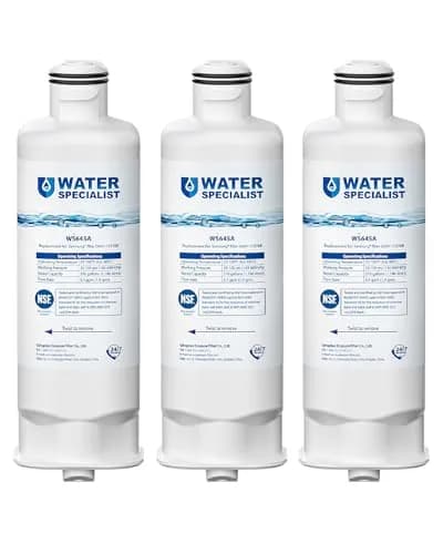 Waterspecialist WS645A Refrigerator Water Filter 3 Pack | NSF 42 & 372 Certified thumbnail 1