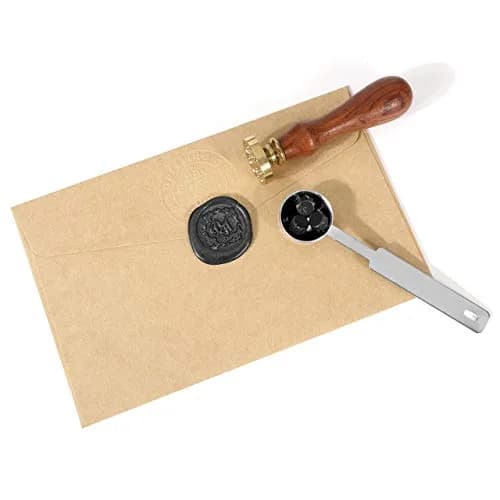 Yoption Sealing Wax Beads Kit 300 pcs Black | Elegant DIY Wax Seal Supplies for Invitations & Crafts thumbnail 6