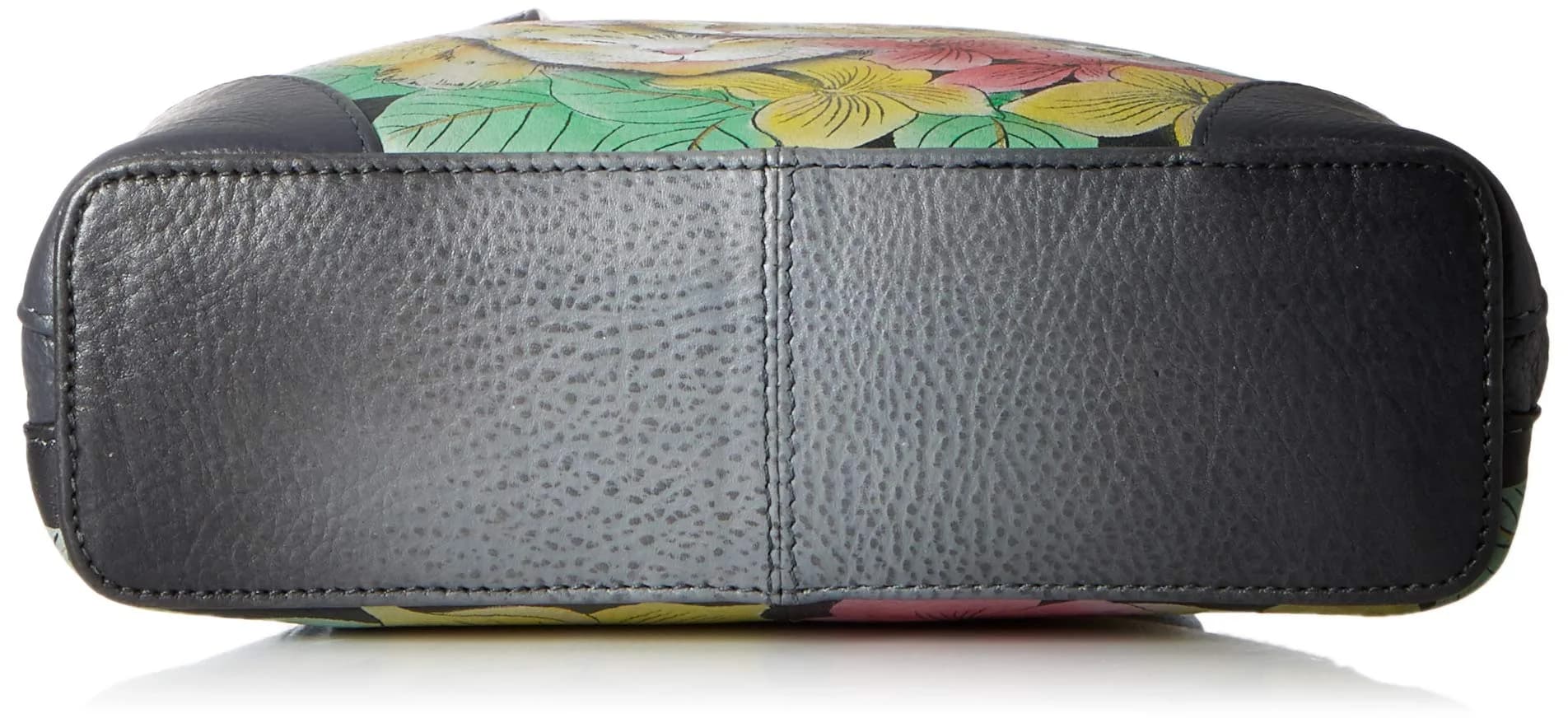Anna by Anuschka Leather Small Multi Compartment Zip-Around Organizer, Three Kittens | Hand-Painted Artistry - view 5