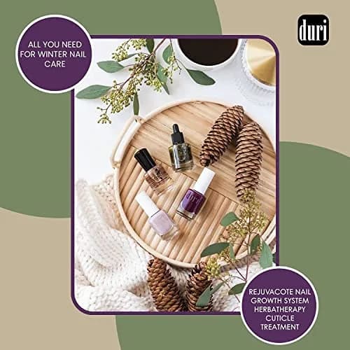 duri Rejuvacote 1 Nail Growth Base & Top Coat 0.45 Fl Oz | Strengthening Formula for Healthy Nails thumbnail 2