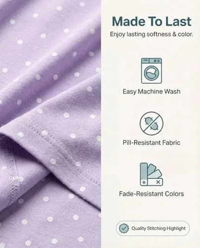 Real Essentials Women's Pajama Sets Short Sleeve Sleepwear 2 Pack | Silky Soft, Comfy & Breathable (en_US) thumbnail 3