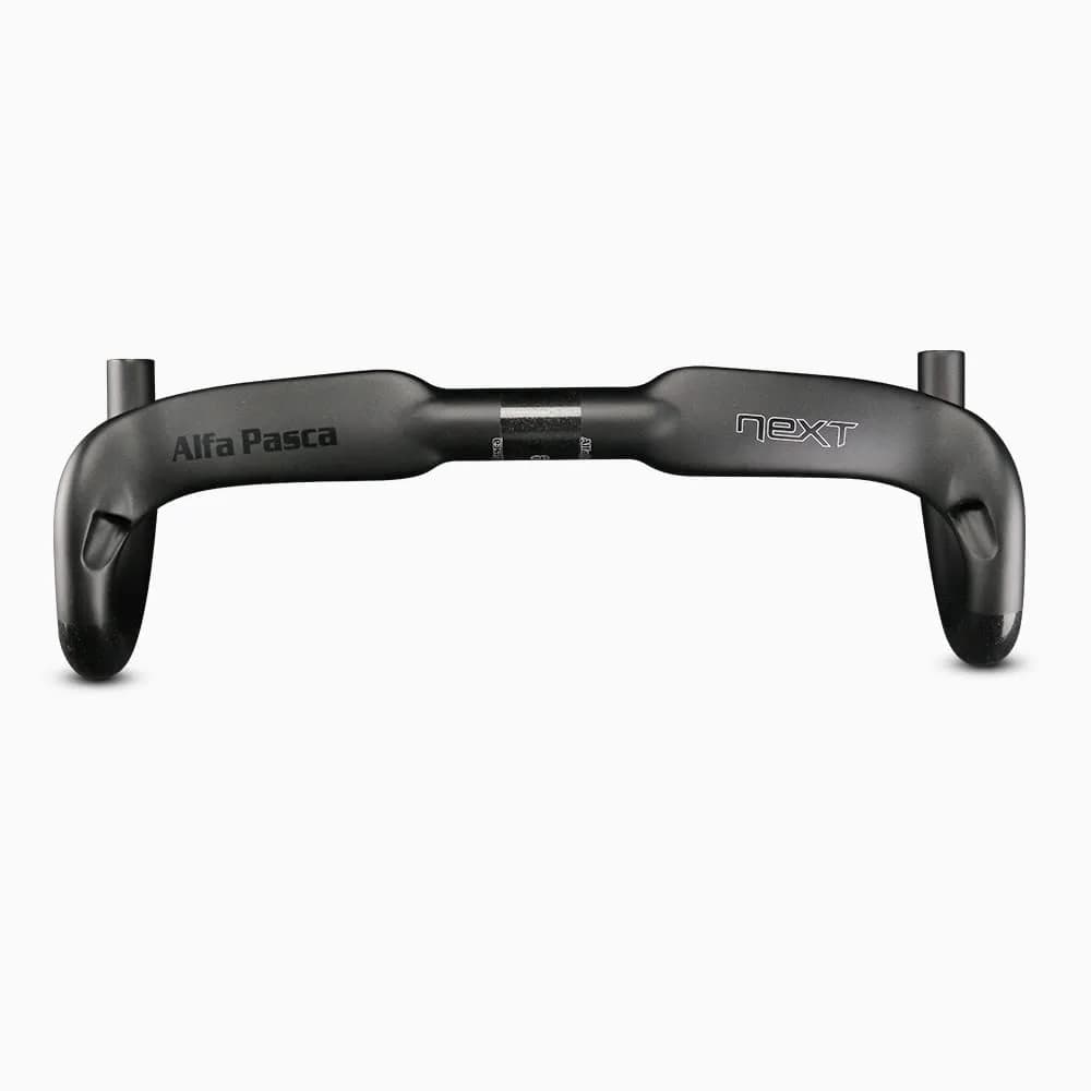 Alfa Pasca Next UD Matte Carbon Fiber Road Bike Handlebars 31.8 x 400mm Aero Drop Bars - main product image