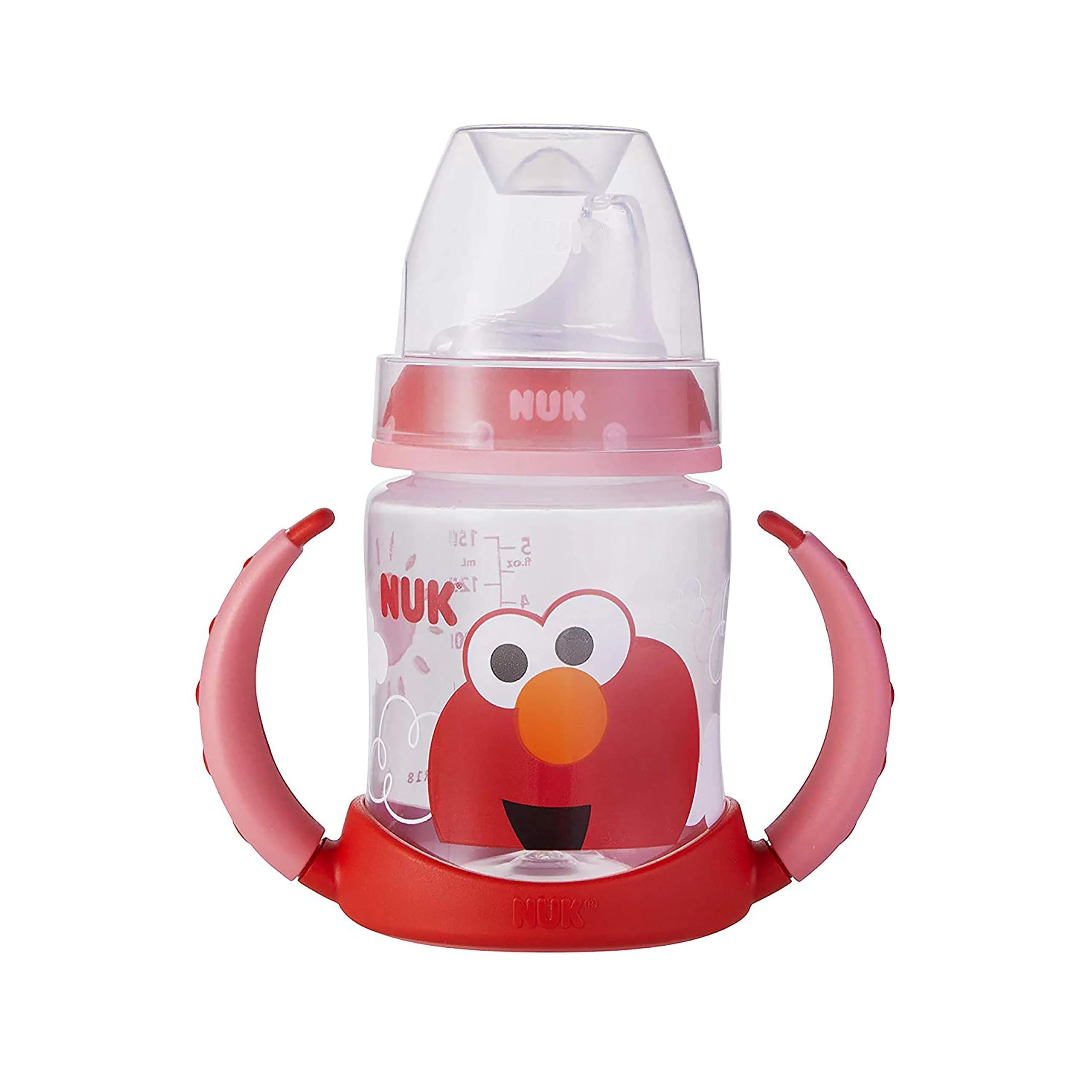 NUK Sesame Street Learner Cup Elmo 148ml (5 Ounce) | BPA-Free Spill-Proof Sippy Cup for Toddlers 6+ Months - view 5