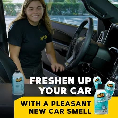 Meguiar’s Whole Car Air Refresher Odor Eliminator Mist 6 Fl Oz (177ml) | New Car Scent thumbnail 2