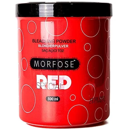 Morfose Blue Bleaching Powder for Hair, 15.8 oz | Up to 7 Levels Lightening, Dust-Free, Blue Anti-Brass Pigment thumbnail 1