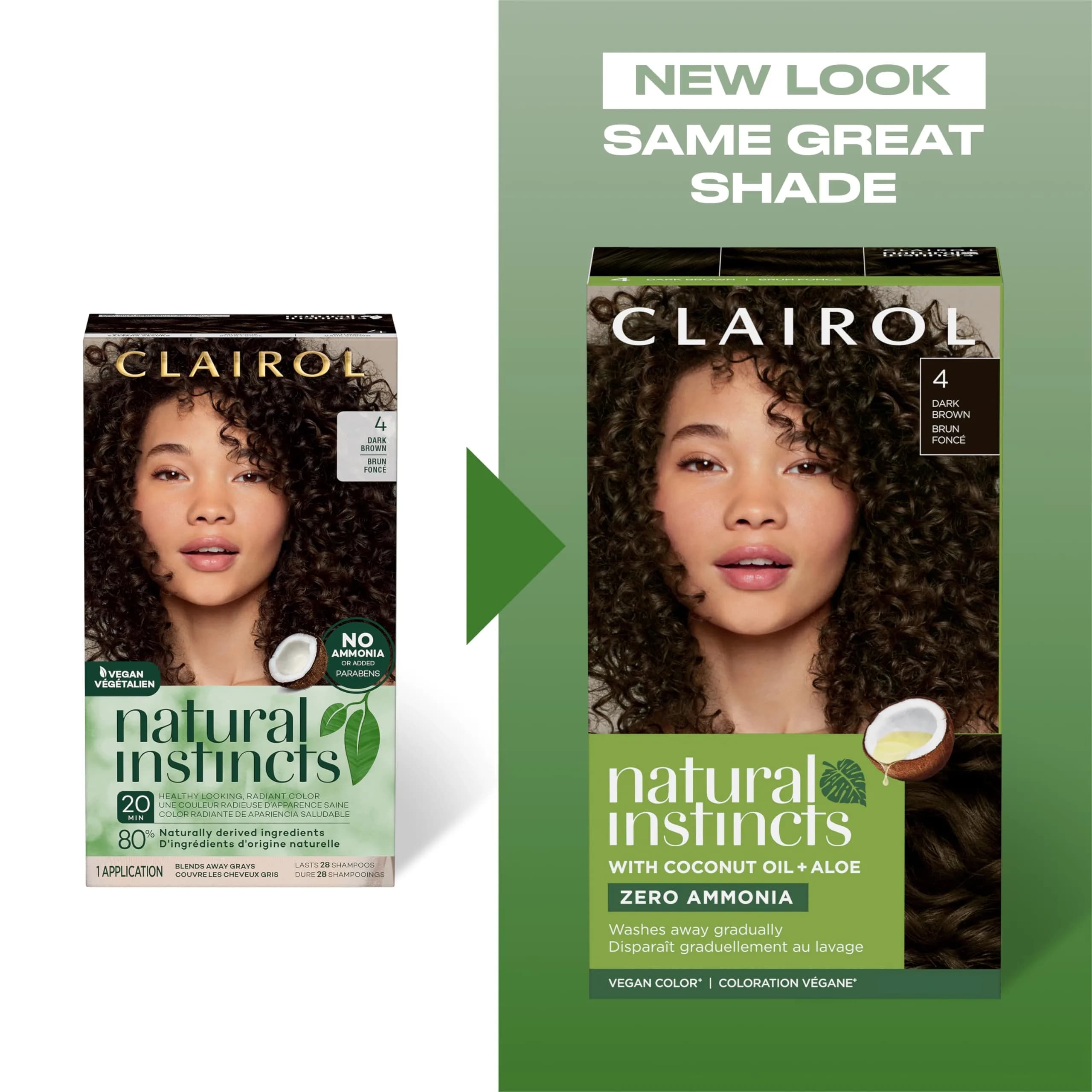 Clairol Natural Instincts Demi-Permanent Hair Dye, 9 Light Blonde, 5.85 Fl Oz (173 ml) | Zero Ammonia, Coconut Oil & Aloe Vera thumbnail 2