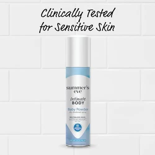 Summer's Eve Gentle Feminine Spray Baby Powder 177ml (6 Fl Oz) | Daily Odor Protection thumbnail 4