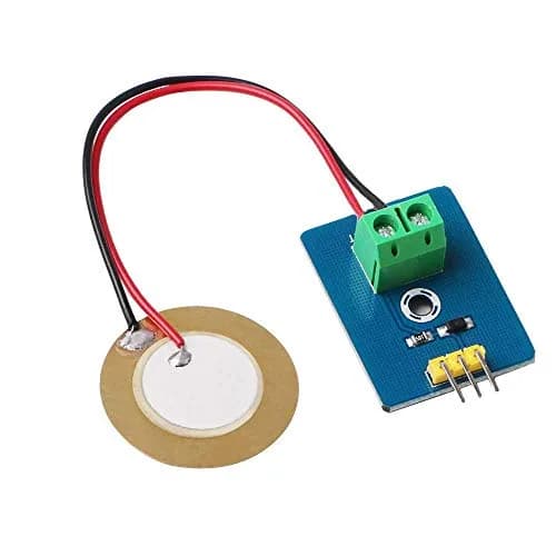 MakerHawk 4pcs Analog Ceramic Piezo Vibration Sensor Module 3.3V/5V | Detects Vibration Extent thumbnail 8