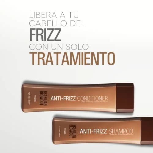 Brazilian Blowout Anti-Frizz Shampoo & Conditioner 12 Fl Oz | Paraben & Sulfate Free, Frizz Control thumbnail 4