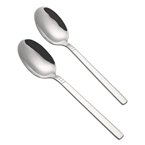 Morcte 12-Piece Stainless Steel Dinner Spoons, 7.8 inch (19.8 cm) Cutlery Set | Polished Steel for Home & Hotel Dining thumbnail 7