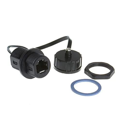 ANMBEST Shielded RJ45 Waterproof CAT6 Ethernet Connector 5PCS | IP67 Rated for Industrial Use thumbnail 2