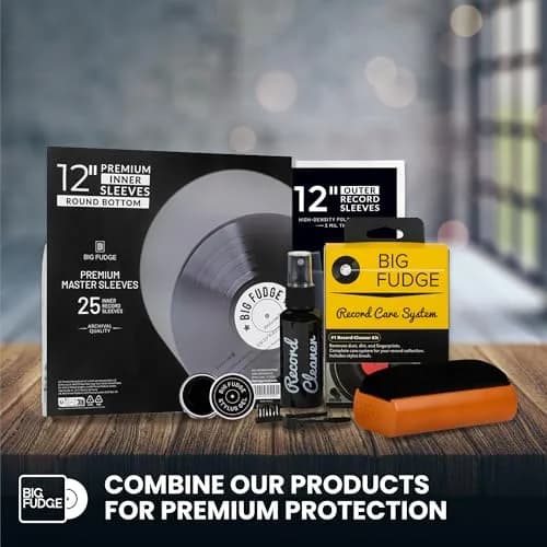 Big Fudge Record Cleaning Solution 100ml (3.4 Fl Oz) | Safe for All Vinyl Records thumbnail 6
