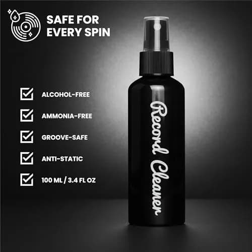 Big Fudge Record Cleaning Solution 100ml (3.4 Fl Oz) | Safe for All Vinyl Records thumbnail 2