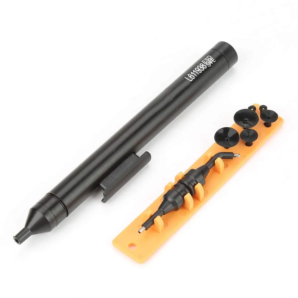 Walfront Vacuum Suction Pen L611938 Sucking Pickup Tool Kit with 6 Suction Pads and 2 Suction Tips