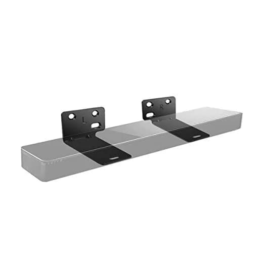 Dinghosen Soundbar Wall Mount Bracket for Samsung, Sony, LG, Vizio, Bose, JBL, TCL, Yamaha, Sonos, RCA | Stainless Steel, Black thumbnail 1
