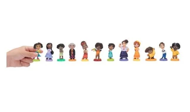 Disney Encanto Mi Familia 12 Mini Figure Set | Authentic Toy Figures for Kids 3-6 thumbnail 2