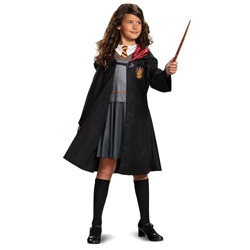 Disguise Hermione Granger Costume, Official Harry Potter Wizarding World Outfit for Kids, Child Size Medium (7-8) | Authentic Import thumbnail 2