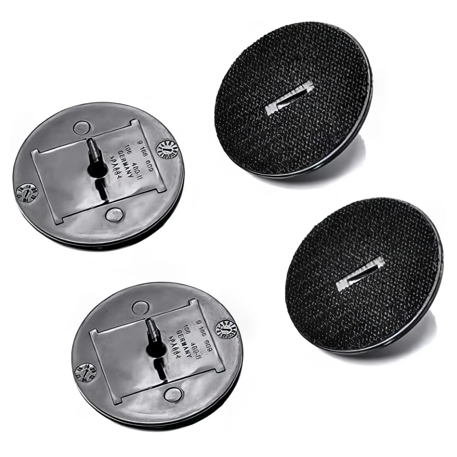 OTUAYAUTO 4PCS Floor Mat Clips with T-Hook Anchor for BMW Velour Carpet | Vehicle Specific Fit