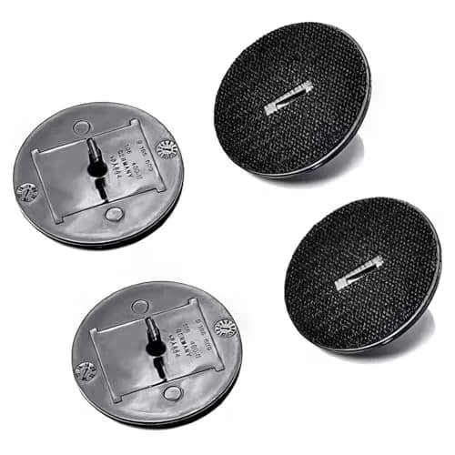 OTUAYAUTO 4PCS Floor Mat Clips with T-Hook Anchor for BMW Velour Carpet | Vehicle Specific Fit thumbnail 1