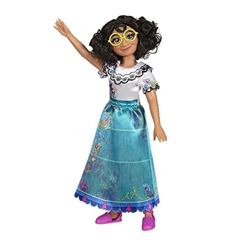 Disney Encanto Mirabel Madrigal Fashion Doll with Dress, Shoes & Glasses, 25cm (9.84 inches) | Authentic Film-Inspired Role Play Toy thumbnail 1