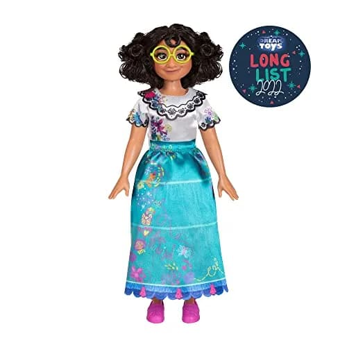 Disney Encanto Mirabel Madrigal Fashion Doll with Dress, Shoes & Glasses, 25cm (9.84 inches) | Authentic Film-Inspired Role Play Toy thumbnail 3
