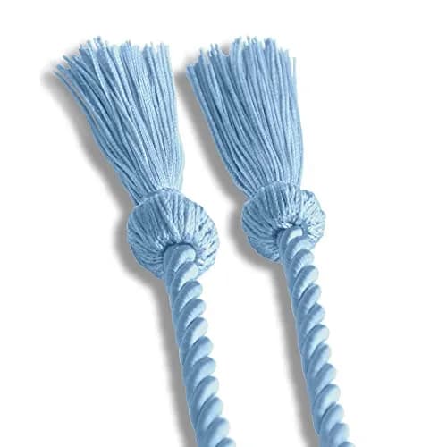 Endea Graduation Single Honor Polyester Cord Light Blue | 67-inch Academic Achievement Cord thumbnail 4