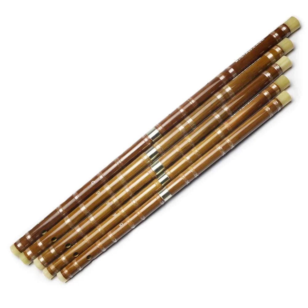 PHYSKOW Bitter Bamboo Dizi Flute in Key of D | Traditional Chinese Instrument - view 3