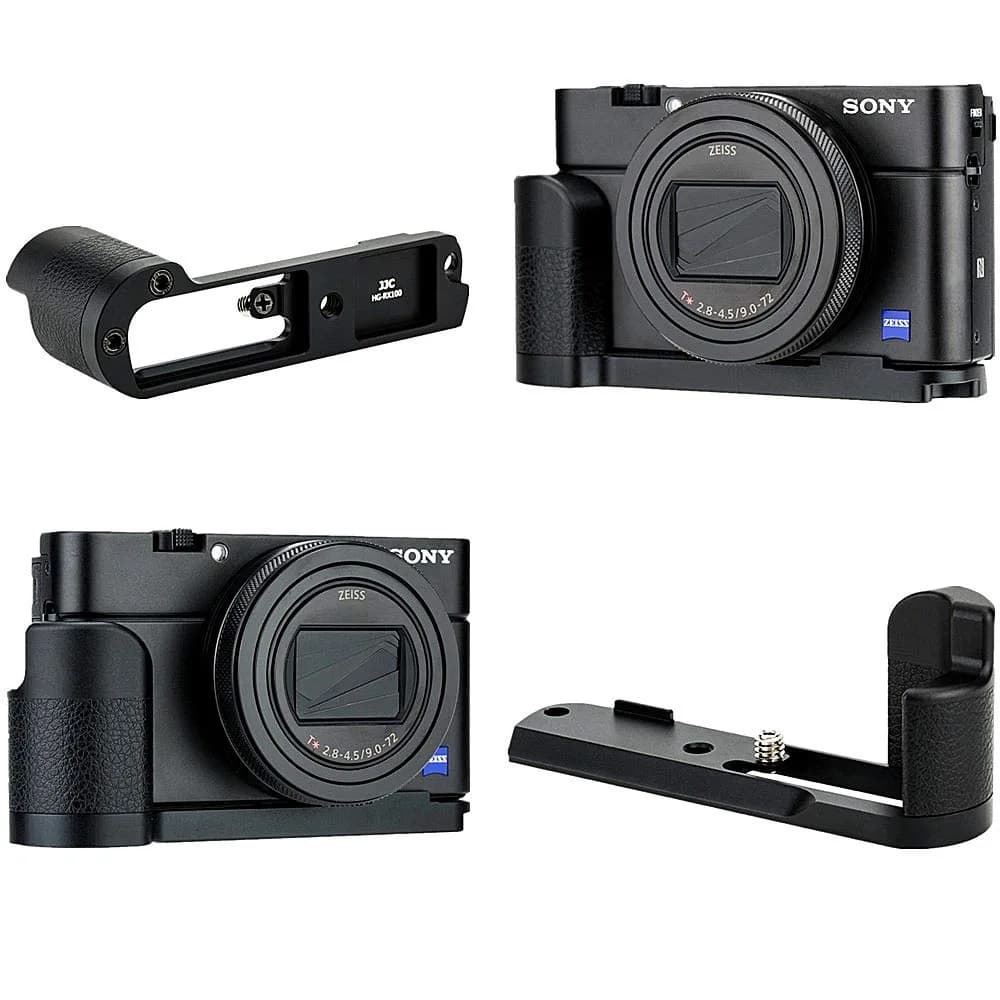 JJC Metal Hand Grip Holder Handle for Sony RX100 Series Cameras, 58g (2 oz) | Secure Grip & Easy Access thumbnail 2