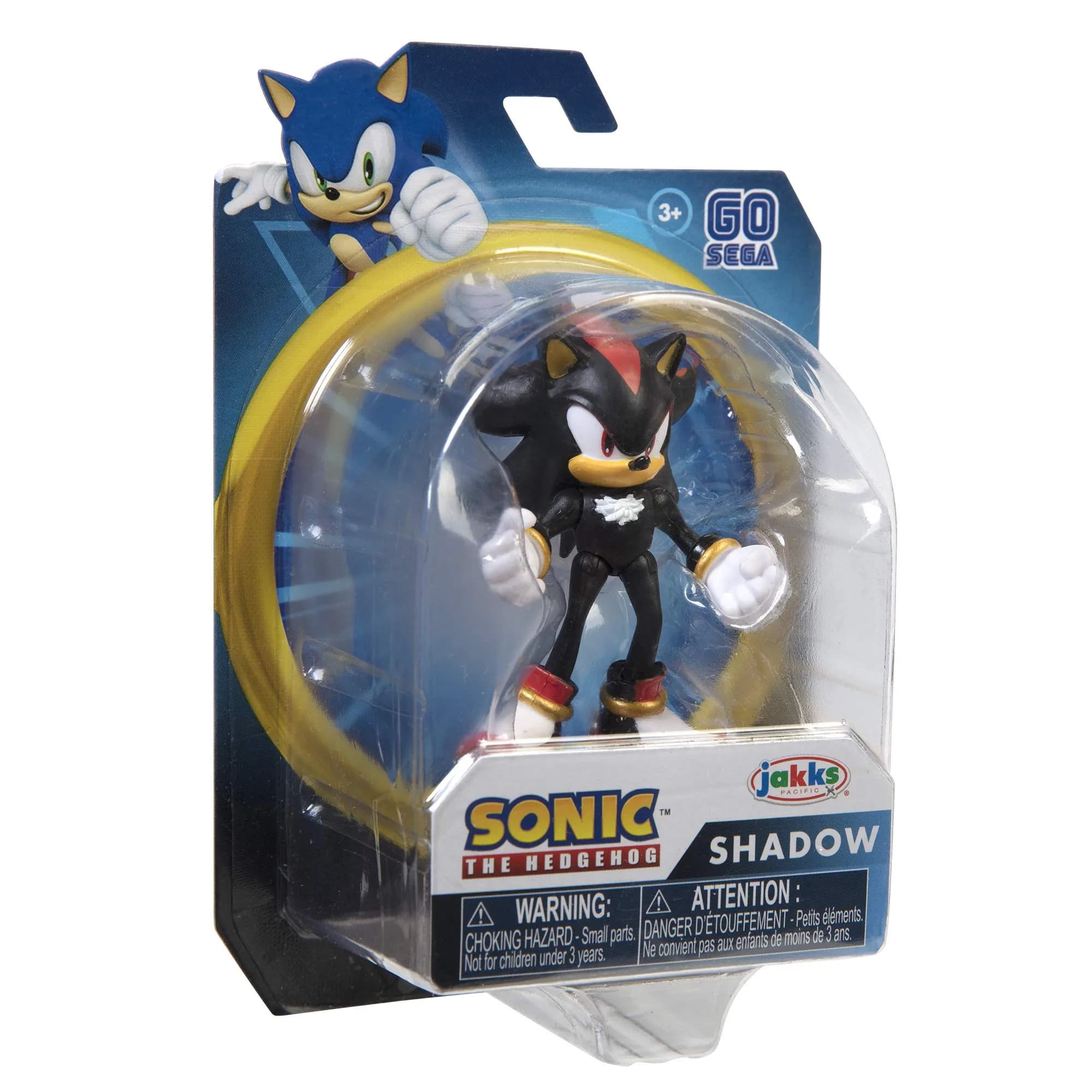 JAKKS Pacific Sonic The Hedgehog Shadow Action Figure 2.5 Inch | Articulated for Ultimate Pose Ability - view 8
