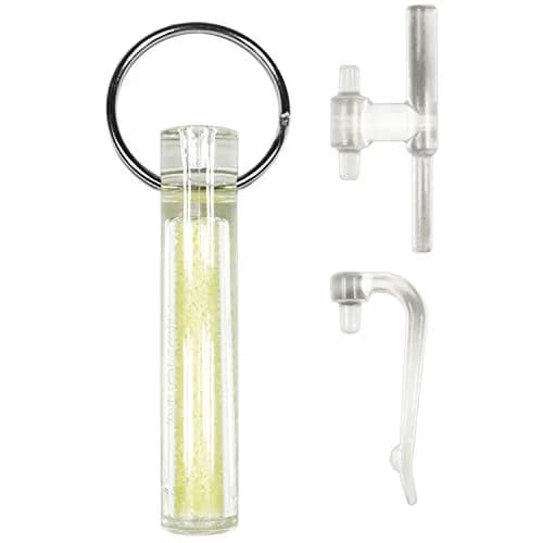 GEAR AID Ni Glo UV Rechargeable Glowing Keychain 2cm (0.79in) | Glows Bright Green for Hours thumbnail 3