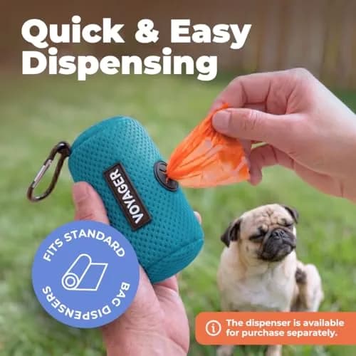 Best Pet Supplies Poop Bags for Dogs - Assorted Colors, 900 Count | Heavy-Duty Leak-Resistant Waste Bags thumbnail 3