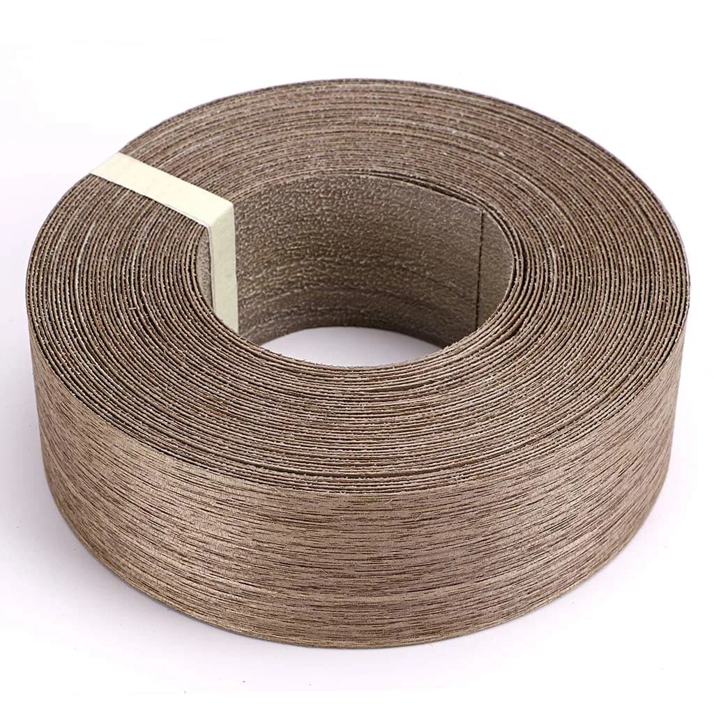 Skelang Walnut Wood Veneer Edge Banding 2" (5.1cm) x 50' (15.24m) Roll | Real Wood Finish for Plywood & MDF - main product image