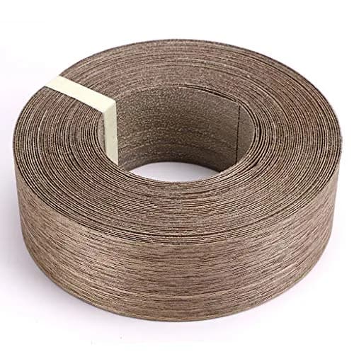 Skelang Walnut Wood Veneer Edge Banding 2" (5.1cm) x 50' (15.24m) Roll | Real Wood Finish for Plywood & MDF thumbnail 1